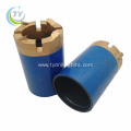 TC core bit for soft formation well drilling